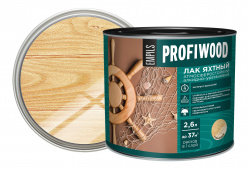 PROFIWOOD Лак яхтный атмосферостойкий алкидноуретановый глянцевый 2.6 л 2.4 кг 62103_4